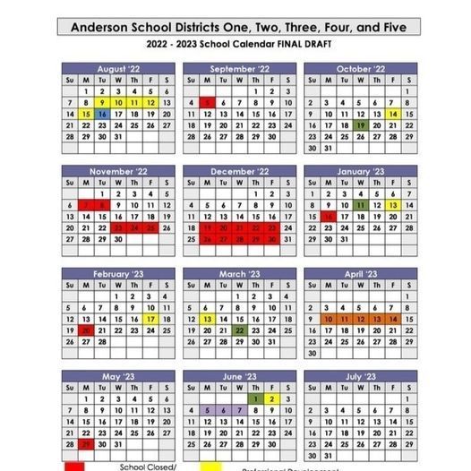 Approved 22-23 school calendar