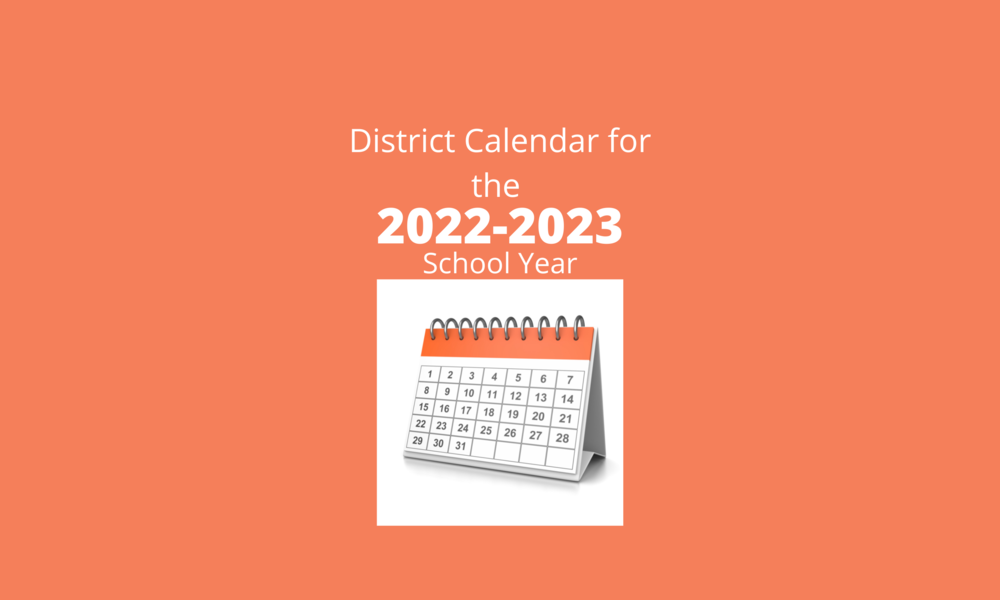 NEW 2022 2023 DISTRICT CALENDAR Anderson School District 2