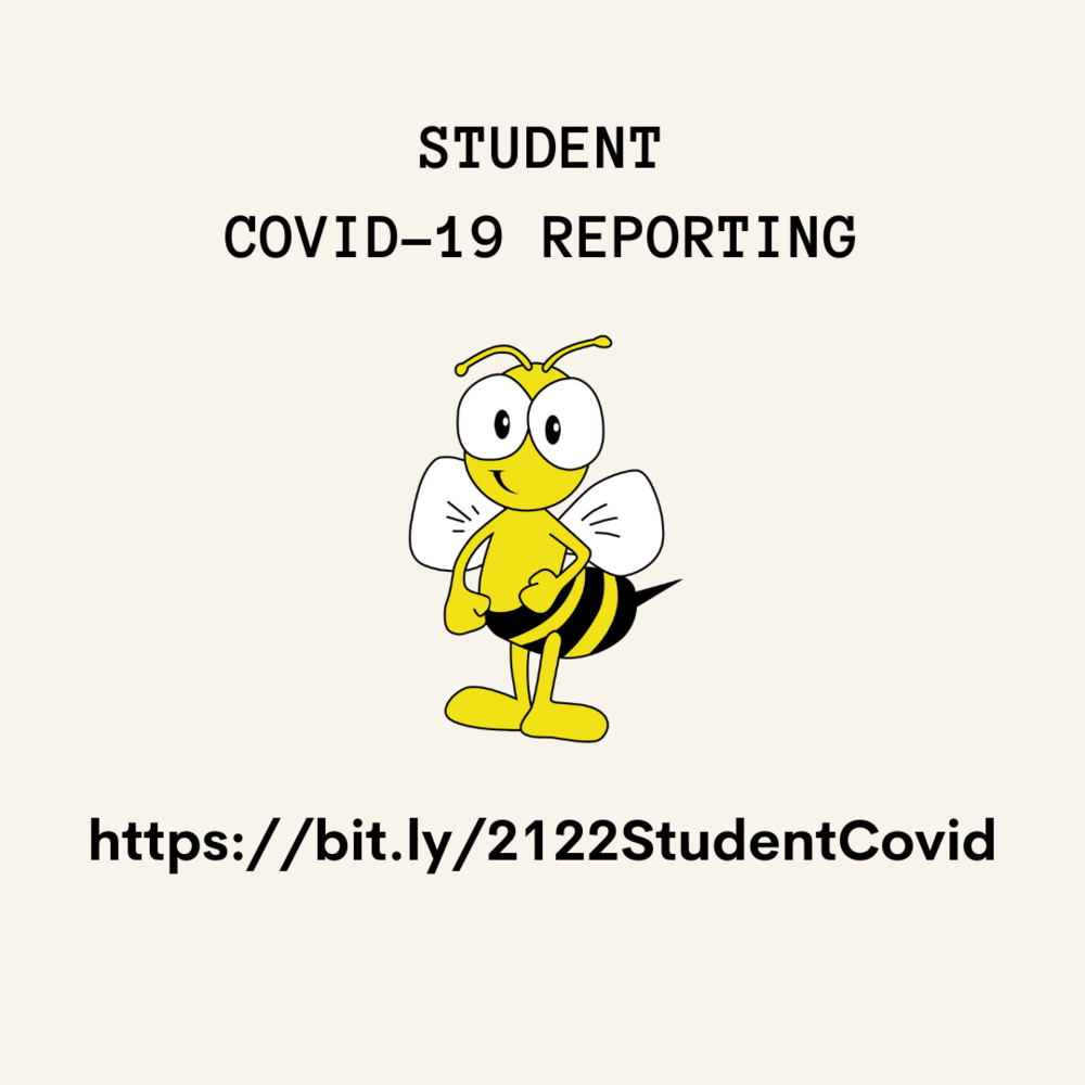 Student Covid-19 Reporting Form "https://bit.ly/2122StudentCovid"