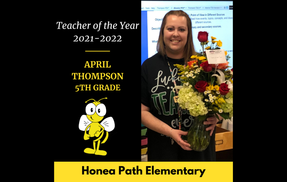 april thompson teacher of the year