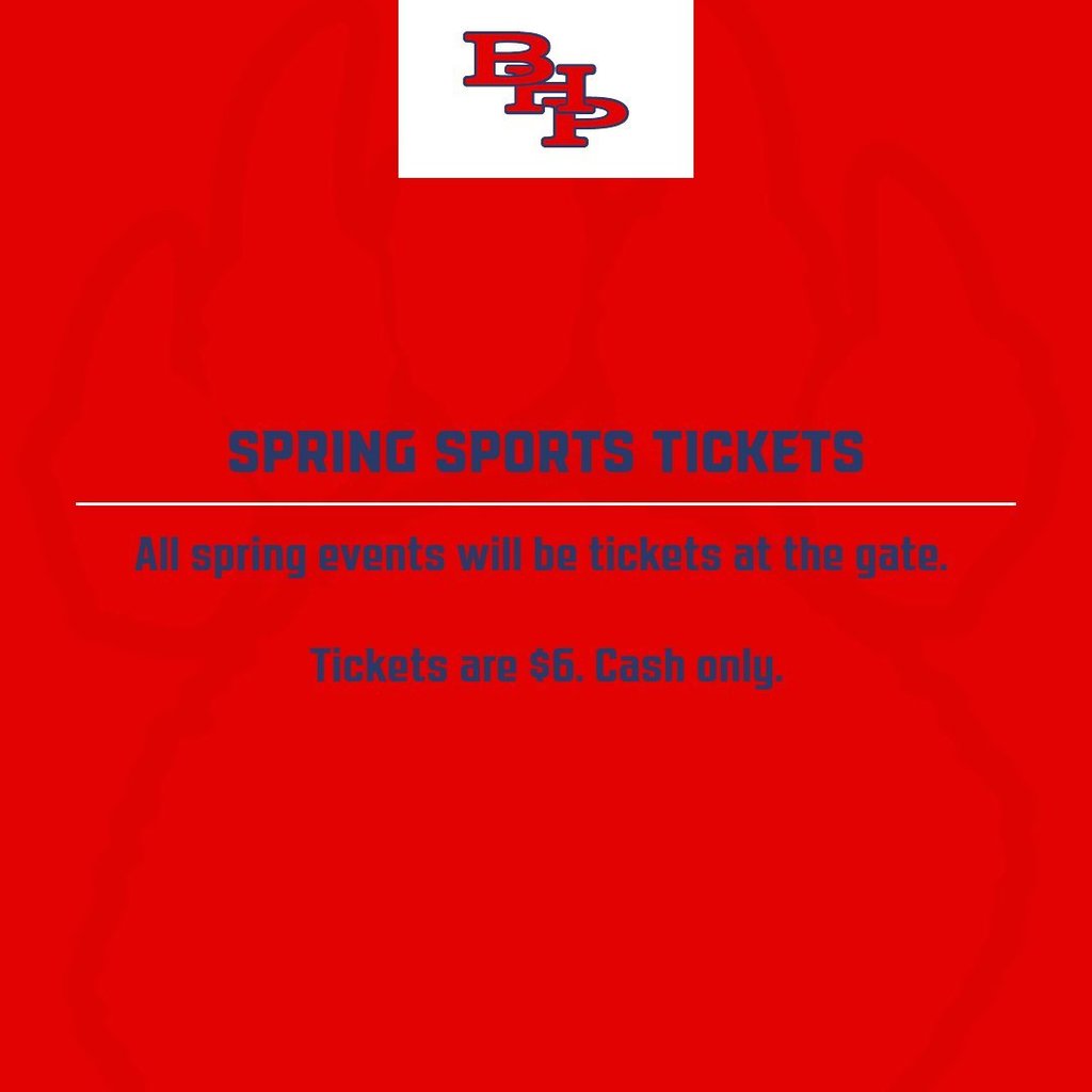 Spring Tickets