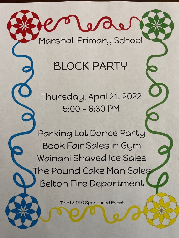 Spring Block Party Flyer