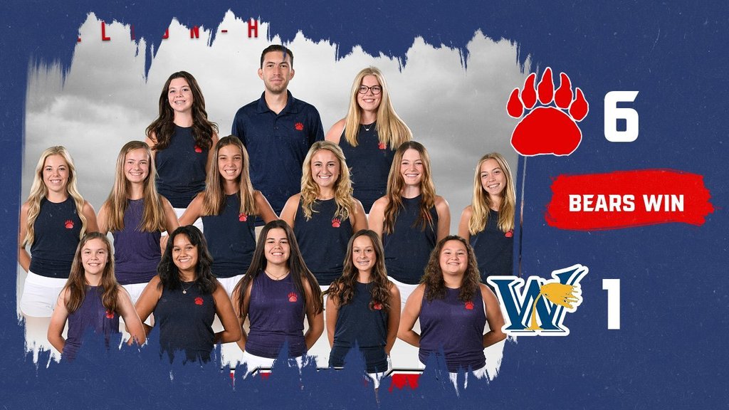 The Lady Bears improve their region record to 3-0 by defeating the Wren Hurricanes with a score of 6-1. Earning points for the Bears were:  #1 Maggie LeCroy 6-1, 6-0 #2 Jessica Callaham 6-1, 6-0 #3 Emily Brown 6-2, 6-1 #4 Natalie Brown 6-3, 6-2 #5 Rainey Gaines 6-3, 6-1  #1 Doubles Maggie & Jessica won 8-2 #2 Doubles Elizabeth Knight & Aleaha Foster 3-6, 4-6