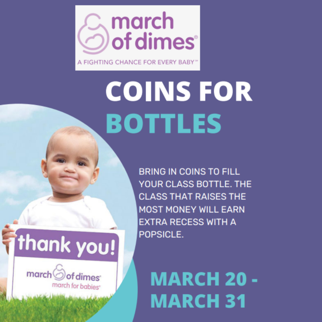 March of Dimes Service Project Poster