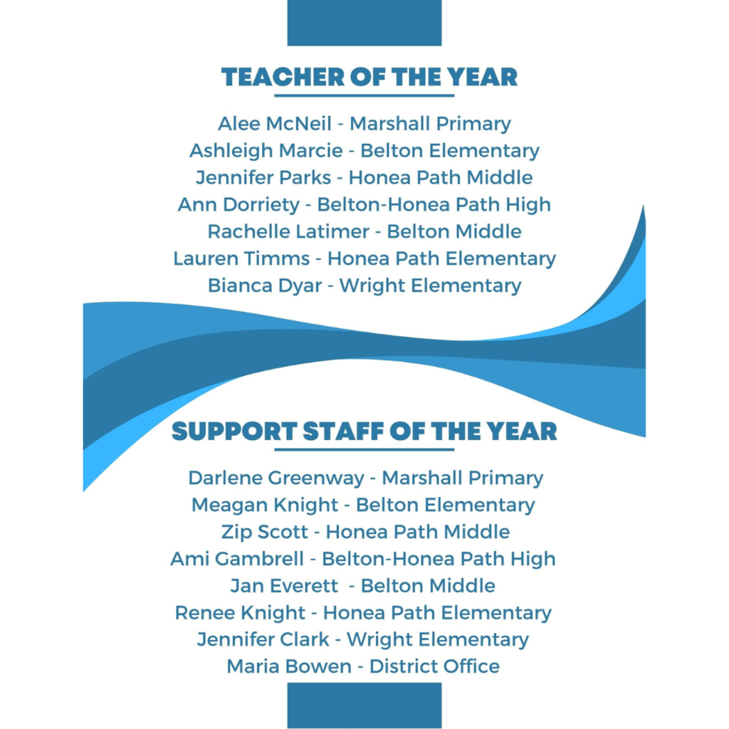 Teachers of the Year