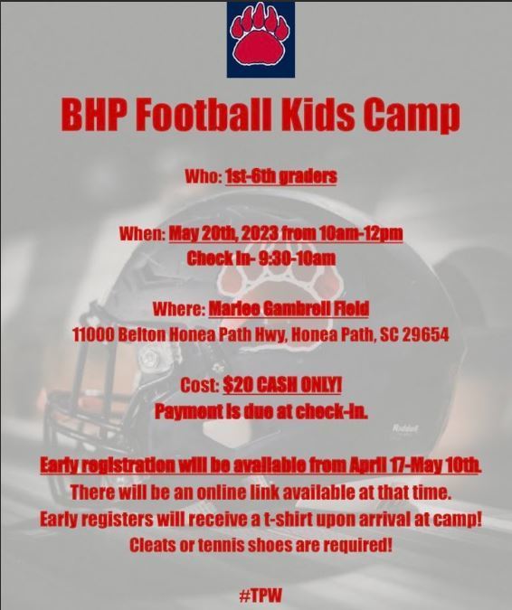BHP Football Kids Camp