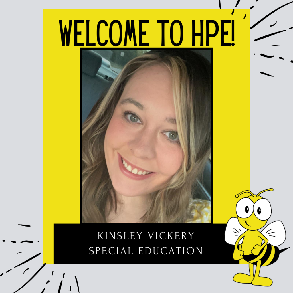 We are so excited to welcome Ms. Vickery to Honea Path Elementary!  Ms. Vickery will be our new special education teacher.
