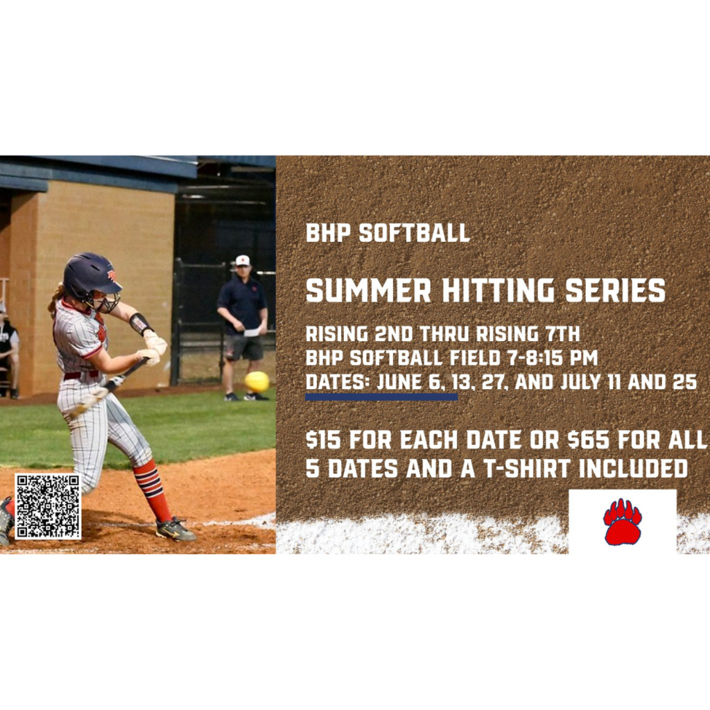 BHP Softball summer hitting series